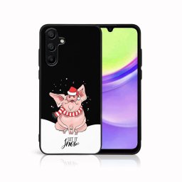 PROTEMIO MY ART Karácsonyi dizájnú borító Samsung Galaxy A25 5G LET IT SNOW (075)