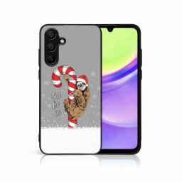 PROTEMIO MY ART Karácsonyi dizájnú borító Samsung Galaxy A25 5G CANDY (076)