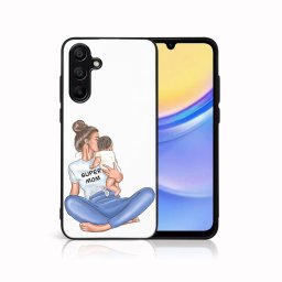 PROTEMIO MY ART Védőburkolat a Samsung Galaxy A15 számára SUPERMOM (112)