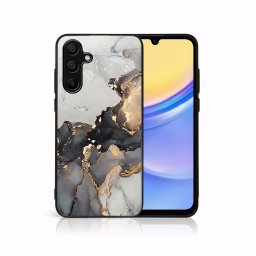 PROTEMIO MY ART Védőburkolat a Samsung Galaxy A15-höz GREY MARBLE (140)