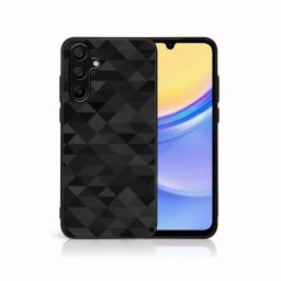 PROTEMIO MY ART Védőburkolat a Samsung Galaxy A15-höz BLACK TRIANGLES (232)
