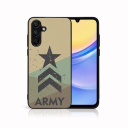 PROTEMIO MY ART Védőburkolat a Samsung Galaxy A15 számára ARMY (236)
