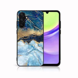 PROTEMIO MY ART Védőburkolat a Samsung Galaxy A25 5G-hez BLUE MARBLE (141)