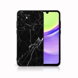 PROTEMIO MY ART Védőburkolat a Samsung Galaxy A25 5G-hez BLACK MARBLE (142)