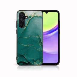PROTEMIO MY ART Védőburkolat a Samsung Galaxy A25 5G-hez GREEN MARBLE (145)