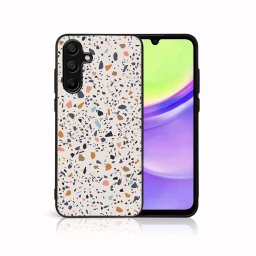 PROTEMIO MY ART Védőburkolat a Samsung Galaxy A25-höz 5G BEIGE TERRAZZO (162)
