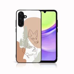 PROTEMIO MY ART Védőburkolat a Samsung Galaxy A25 számára 5G FOX (191)