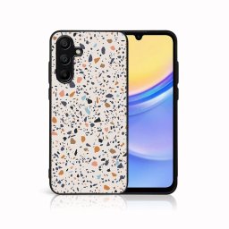 PROTEMIO MY ART Védőburkolat a Samsung Galaxy A15 BEIGE TERRAZZO (162) készülékhez