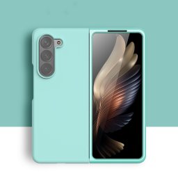 RUBBER Védőburkolat Samsung Galaxy Z Fold6 készülékhez 5G világoskék