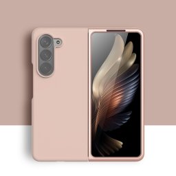 RUBBER Védőburkolat Samsung Galaxy Z Fold6 készülékhez 5G rózsaszín