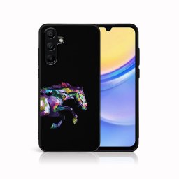 PROTEMIO MY ART Védőburkolat a Samsung Galaxy A15 HORSE (249) számára