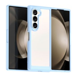 CRYSTAL Védőburkolat Samsung Galaxy Z Fold6 készülékhez 5G kék