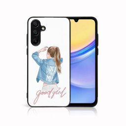 PROTEMIO MY ART Védőburkolat a Samsung Galaxy A15-höz GOOD GIRL (130)