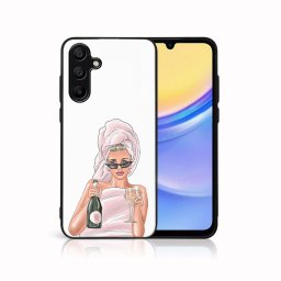 PROTEMIO MY ART Védőburkolat a Samsung Galaxy A15 CHAMPAGNE (134) számára