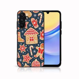 PROTEMIO MY ART Karácsonyi dizájnú borító Samsung Galaxy A15 CHRISTMAS (069)