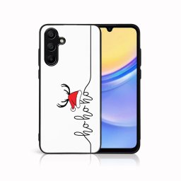 PROTEMIO MY ART Karácsonyi kivitelű borító Samsung Galaxy A15 HOHOHO (073)