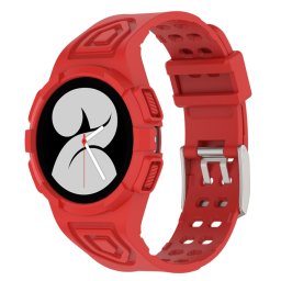 GLACIER Védőtok pánttal Samsung Galaxy Watch FE piros