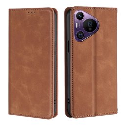 MAGNETIC Csuklós burkolat Huawei Pura 70 Pro világosbarna