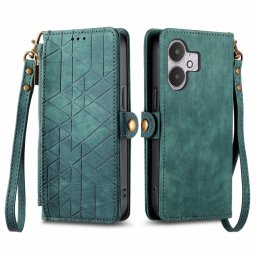GEOM pénztárca tok Xiaomi Redmi 13C 5G zöld színben