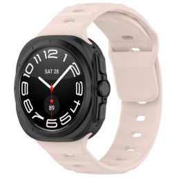 BUTTERFLY Cserélhető szíj a Samsung Galaxyhoz Watch Ultra 47mm világos rózsaszín