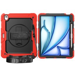 SOLID 360 Tartós burkolat a Apple iPad Air 13 2025 / Air 13 2024 piroshoz