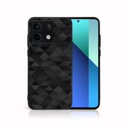 PROTEMIO MY ART Védőburkolat a Xiaomi Redmi-hez Note 13 5G BLACK TRIANGLES (232)