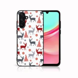 PROTEMIO MY ART Karácsonyi dizájnú borító Samsung Galaxy S23 FE 5G DEER (068)
