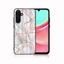 PROTEMIO MY ART Védőburkolat a Samsung Galaxy S23 FE 5G-hez PINK MARBLE (143)