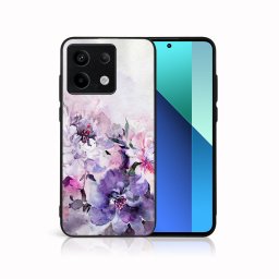 PROTEMIO MY ART Védőburkolat a Xiaomi Redmi-hez Note 13 Pro 5G PEONIES (156)
