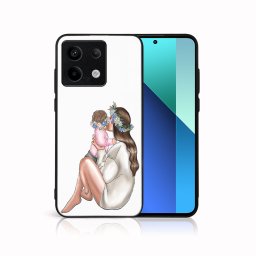 PROTEMIO MY ART Védőburkolat a Xiaomi Redmi-hez Note 13 Pro 5G BABY GIRL (111)
