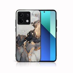 PROTEMIO MY ART Védőburkolat: Xiaomi Redmi Note 13 Pro 5G GREY MARBLE (140)