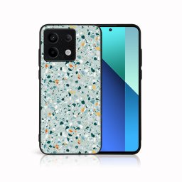 PROTEMIO MY ART Védőburkolat a Xiaomi Redmi-hez Note 13 Pro 5G BLUE TERRAZZO (164)