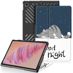 ART Összecsukható tok Lenovo fülhöz Plus 11.5 LAZY CAT