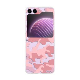 ART Műanyag borítás Samsung Galaxy Z Flip7 FE 5G / Flip6 5G PINK CAMO-hoz