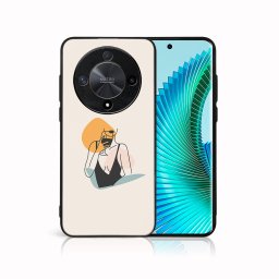 PROTEMIO MY ART Védőburkolat a Honor Magic6-hoz Lite 5G WOMAN (197)
