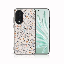 PROTEMIO MY ART Védőburkolat a Honor 70 BEIGE TERRAZZO (162) számára