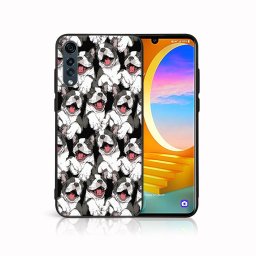 PROTEMIO MY ART Védőburkolat LG Velvet DOG (179)-hoz