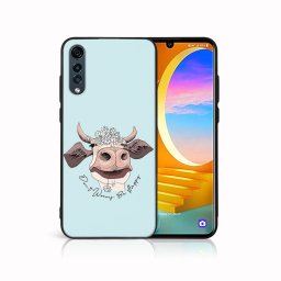 PROTEMIO MY ART Védőburkolat LG Velvet HAPPY COW (181)-hoz