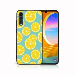 PROTEMIO MY ART Védőburkolat LG Velvet LEMON (121) számára