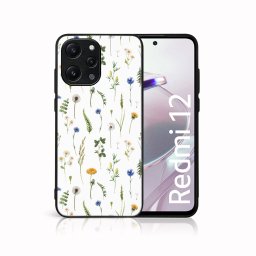 PROTEMIO MY ART Védőburkolat a Xiaomi Redmi 12 WILDFLOWER (153) számára