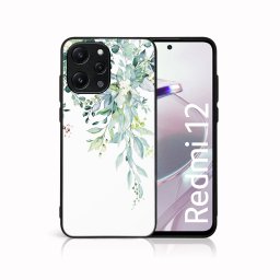 PROTEMIO MY ART Védőburkolat a Xiaomi Redmi 12 GREENERY (155) számára