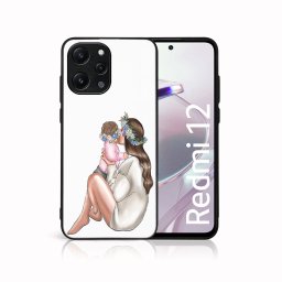 PROTEMIO MY ART Védőburkolat a Xiaomi Redmi 12 BABY számára GIRL (111)