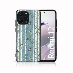 PROTEMIO MY ART Karácsonyi kivitelű borító Xiaomi Redmi 12 BIRCH (072)