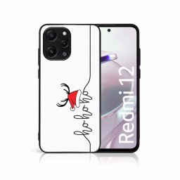 PROTEMIO MY ART Karácsonyi kivitelű borító Xiaomi Redmi 12 HOHOHO (073)