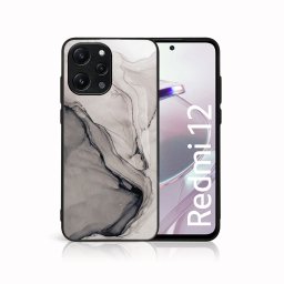 PROTEMIO MY ART Védőburkolat a Xiaomi Redmi 12-hez BLACK INK (146)