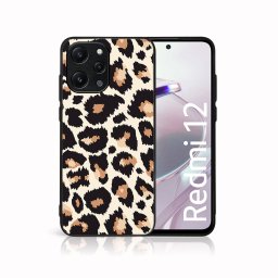 PROTEMIO MY ART Védőburkolat a Xiaomi Redmi 12 LEOPARD PRINT (238) számára
