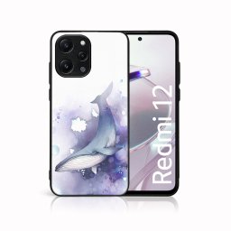 PROTEMIO MY ART Védőburkolat a Xiaomi Redmi 12 WHALE (242) számára