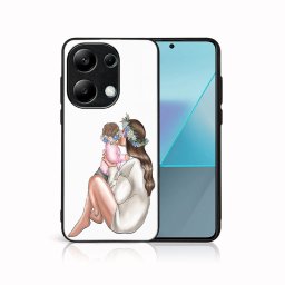 PROTEMIO MY ART Védőburkolat a Xiaomi Redmi számára Note 13 BABY GIRL (111)