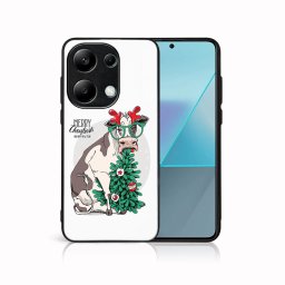 PROTEMIO MY ART Karácsonyi kivitelű borító Xiaomi Redmi Note 13 VIDÁM CHRISTMAS (074)