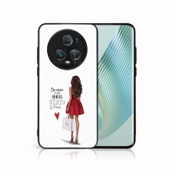 PROTEMIO MY ART Védőburkolat a Honor Magic5-höz Pro 5G RED DRESS (137)